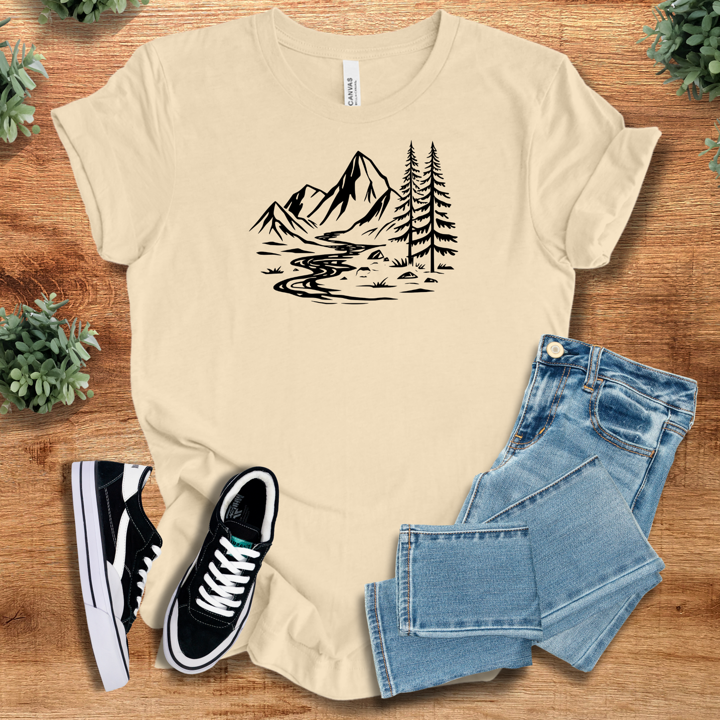 Peaceful Mountain Road