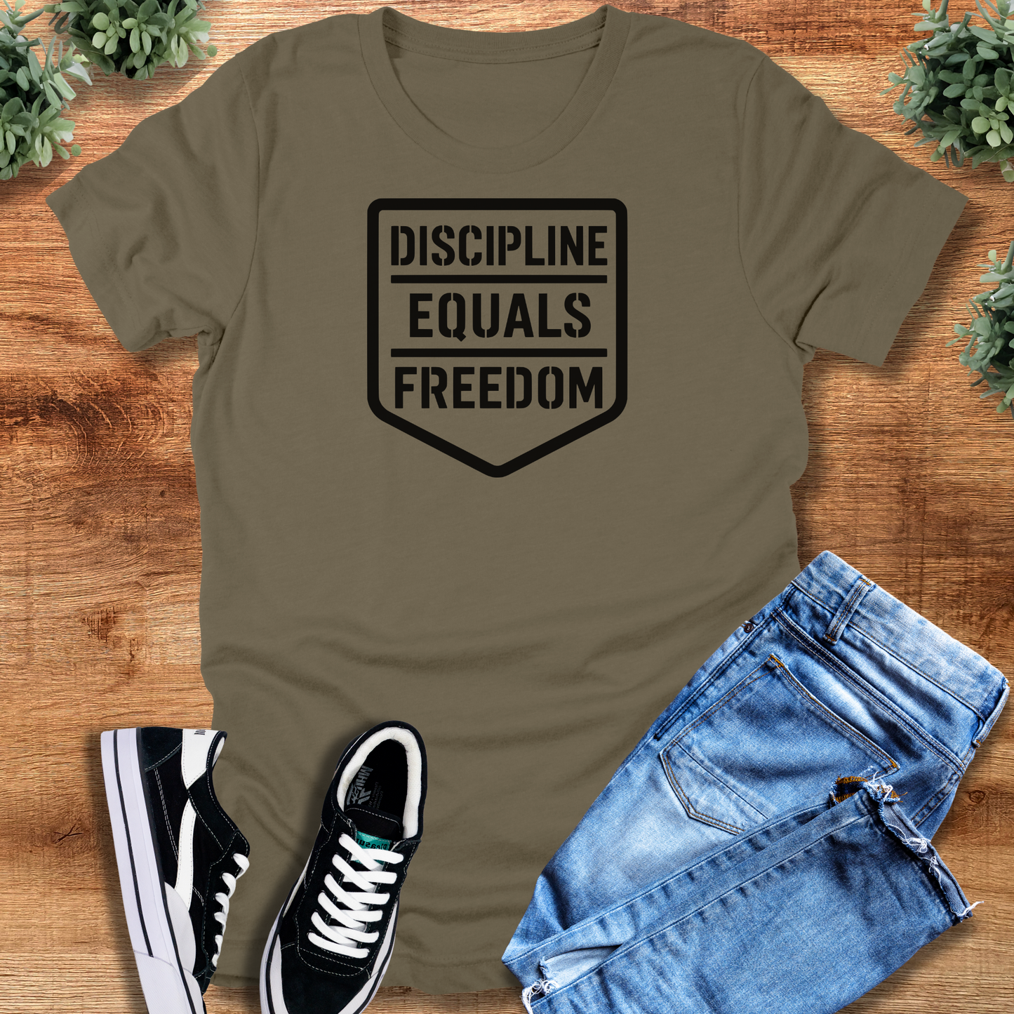 Discipline Equals Freedom Tee