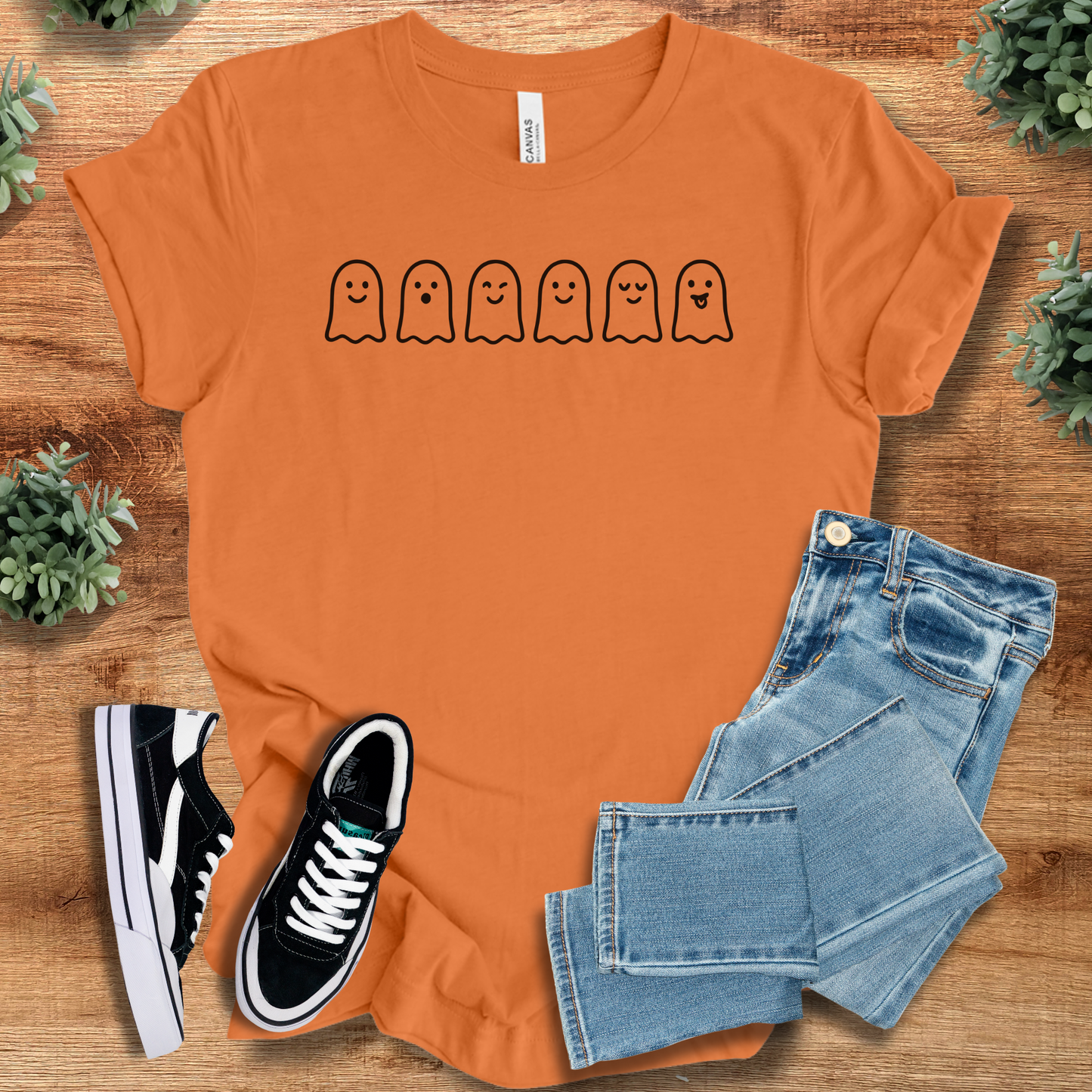 Doodle Ghosts Tee