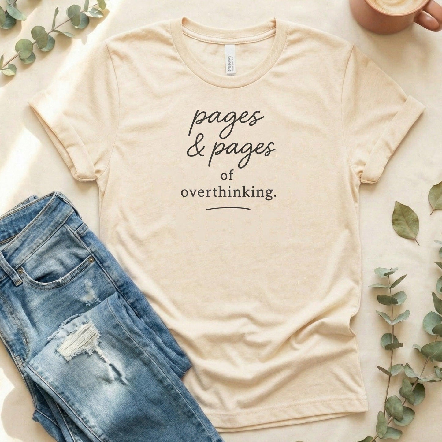 Pages and Pages of Overthinking T-shirt