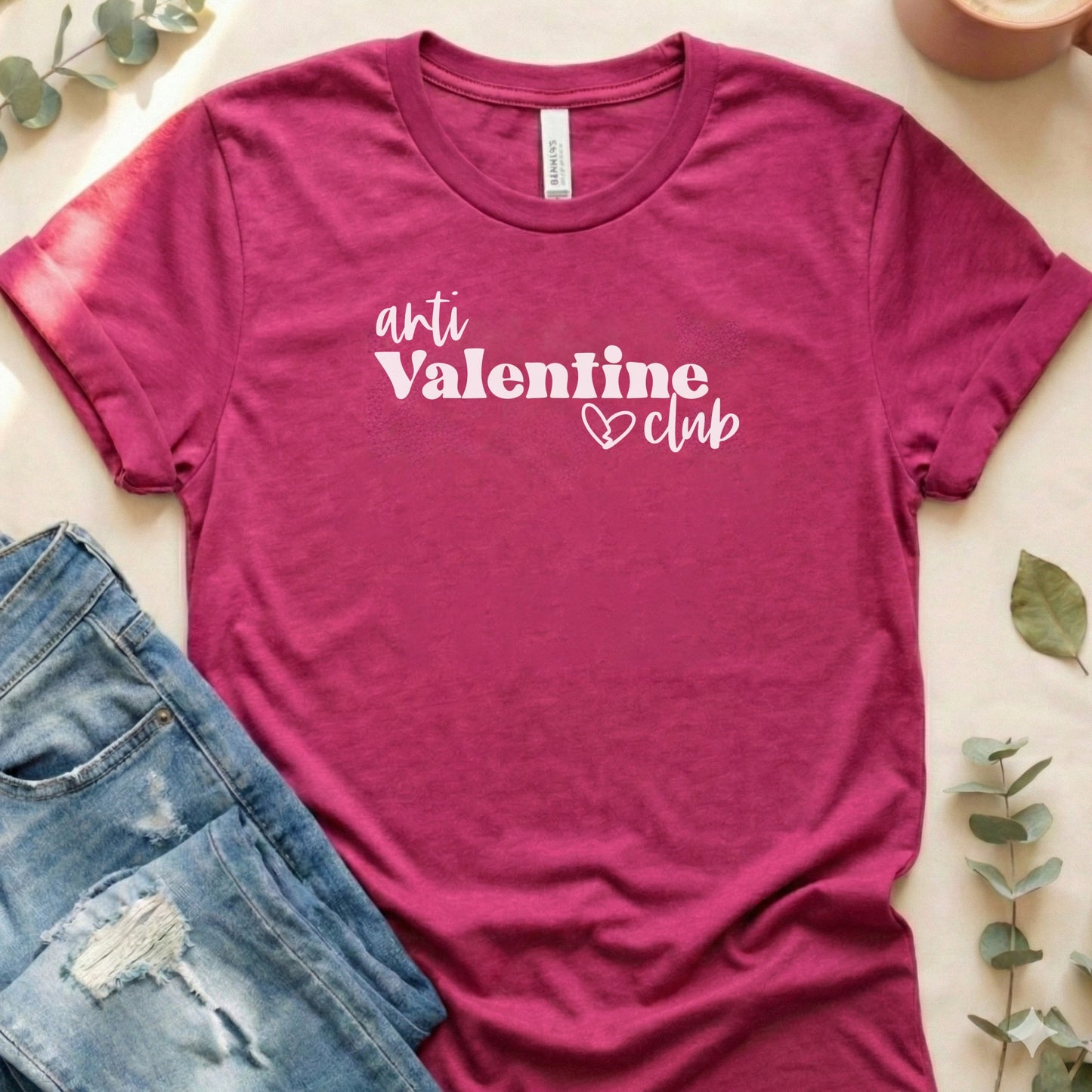 Arti Valentine Club Graphic Tee Trendy Shirt
