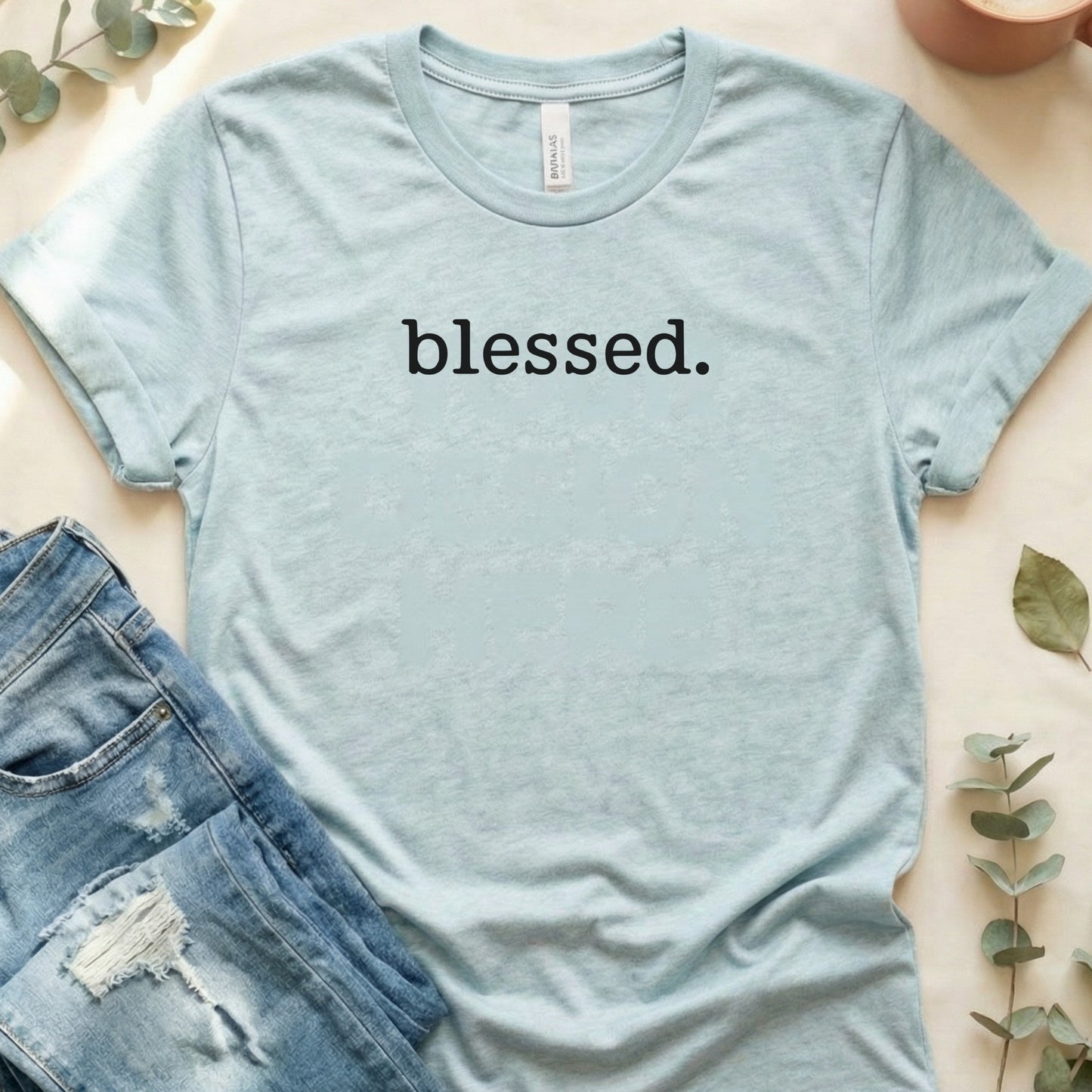 Blessed Shirt Christian Faith Inspirational Tee