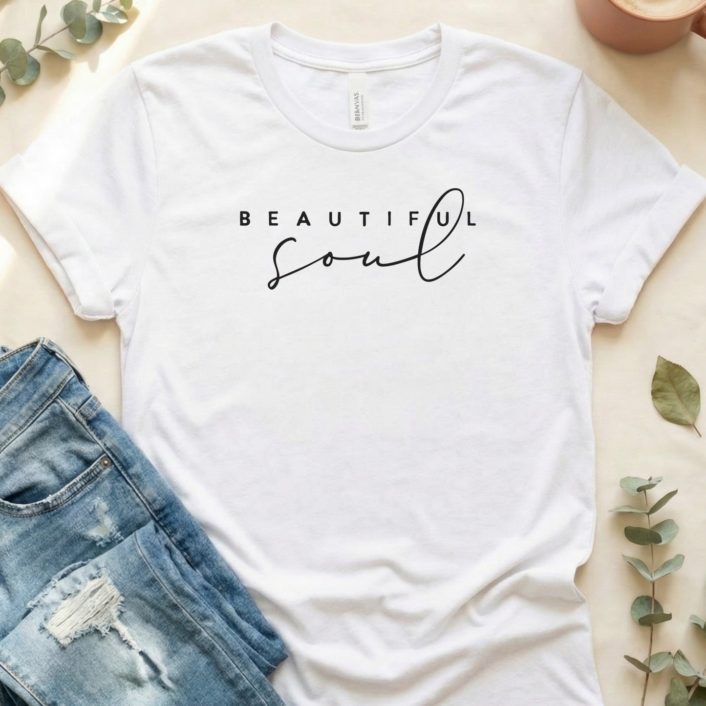 Beautiful Soul Graphic Women's T-Shirt Fashionable Tee