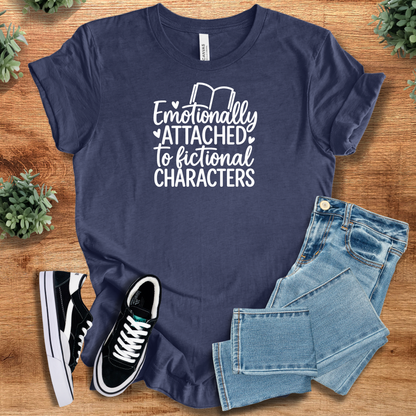 Soft-cream t-shirt with '' text, flat lay styled on a wooden surface.
