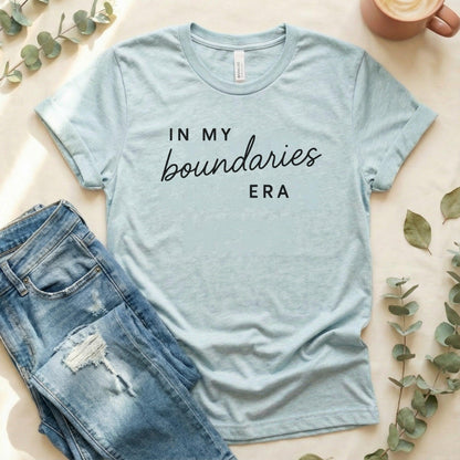 In My Boundaries Era Tee | Self Care Gift for Women