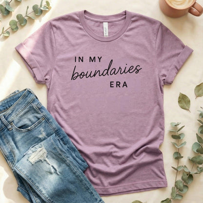 In My Boundaries Era Tee | Self Care Gift for Women