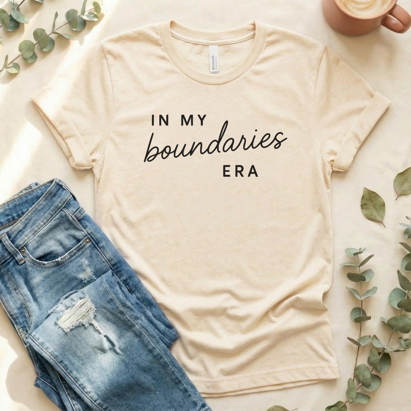 In My Boundaries Era Tee | Self Care Gift for Women
