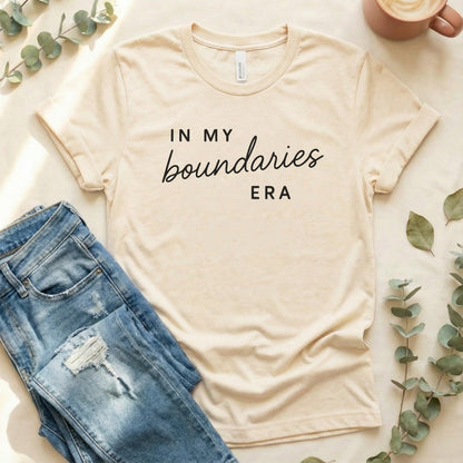 In My Boundaries Era Tee | Self Care Gift for Women