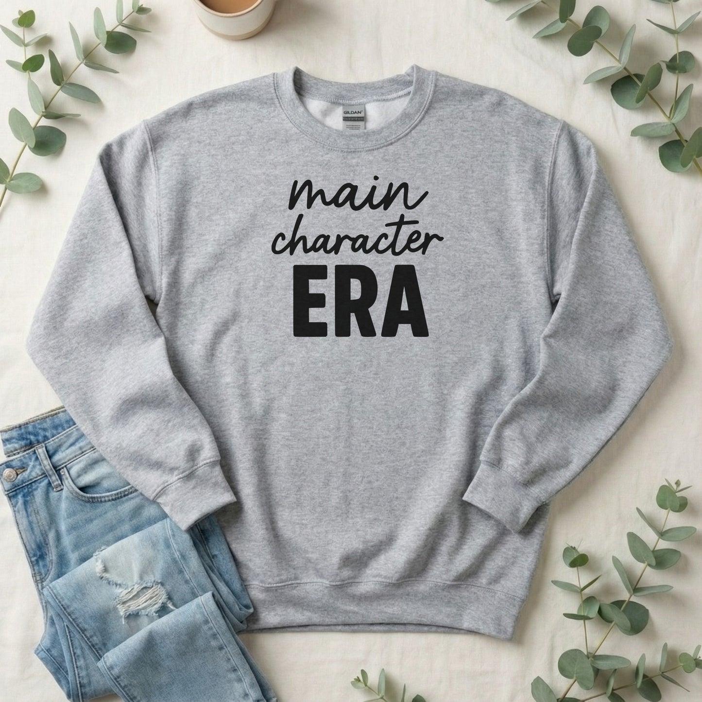 Main Character Era Sweatshirt | Mental Health Apparel