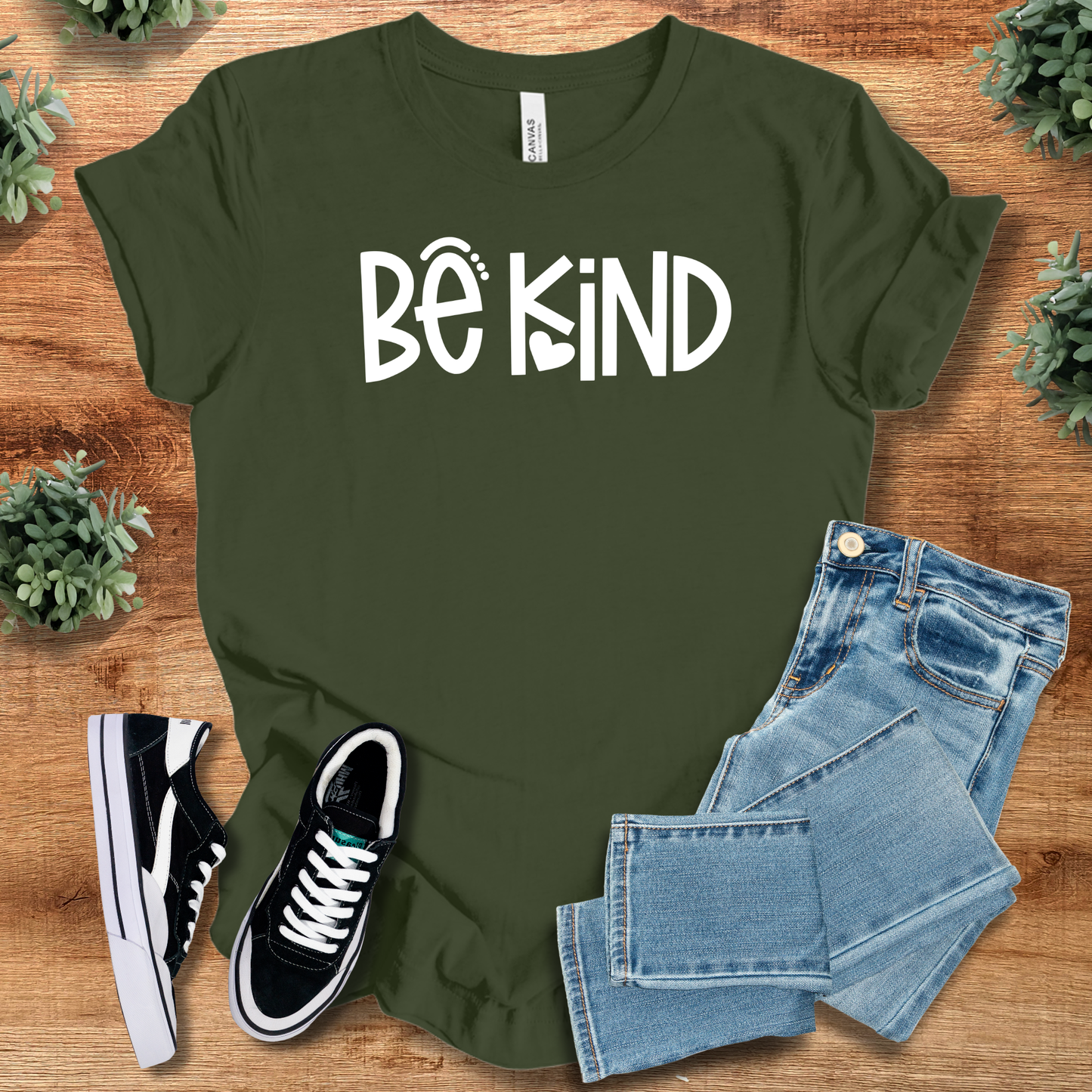Be Kind T‑Shirt | Soft Bella+Canvas Tee