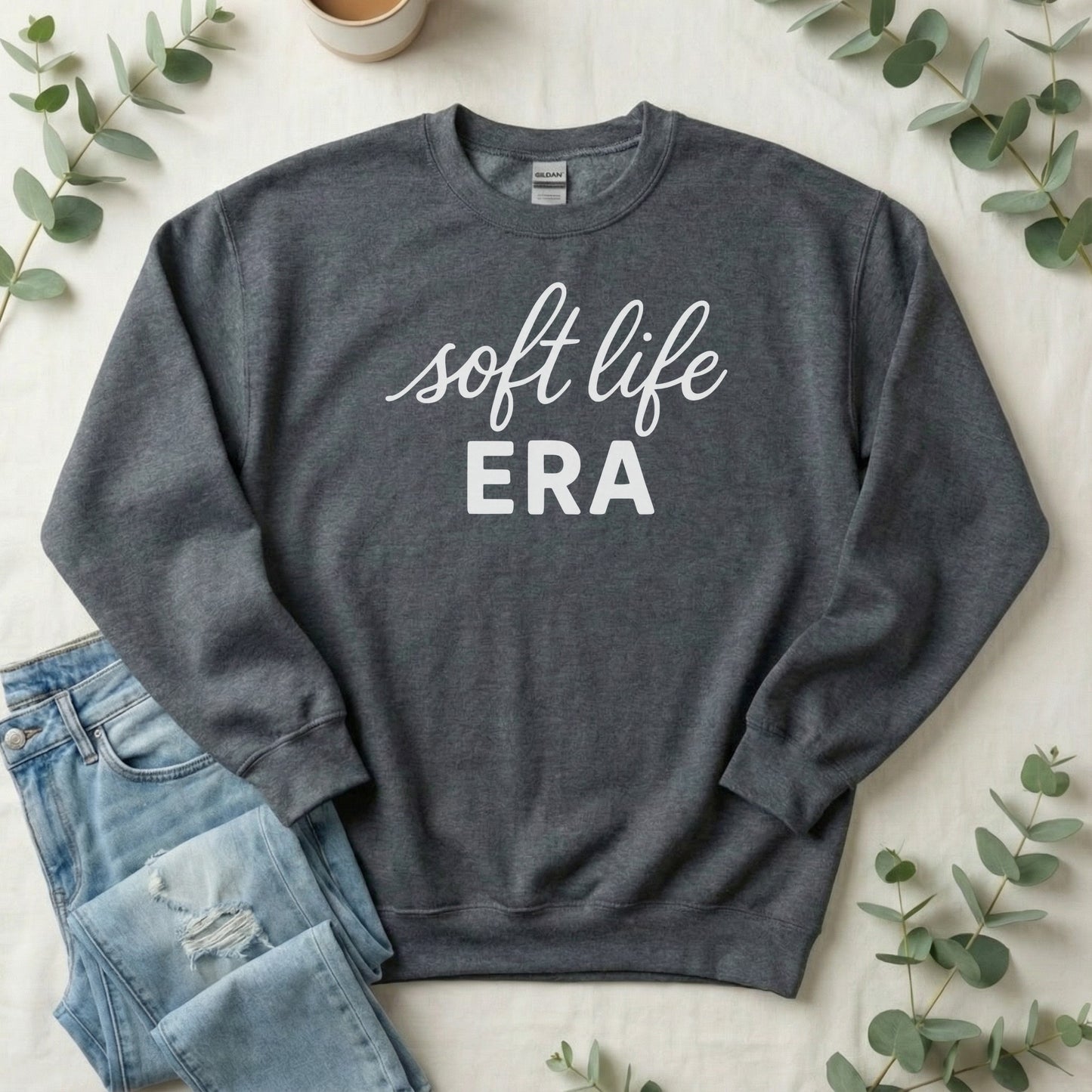 Soft Life Era Sweatshirt | Mental Health Apparel