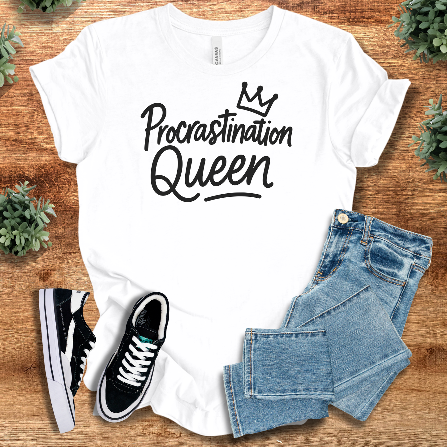 Procrastination Queen Tee