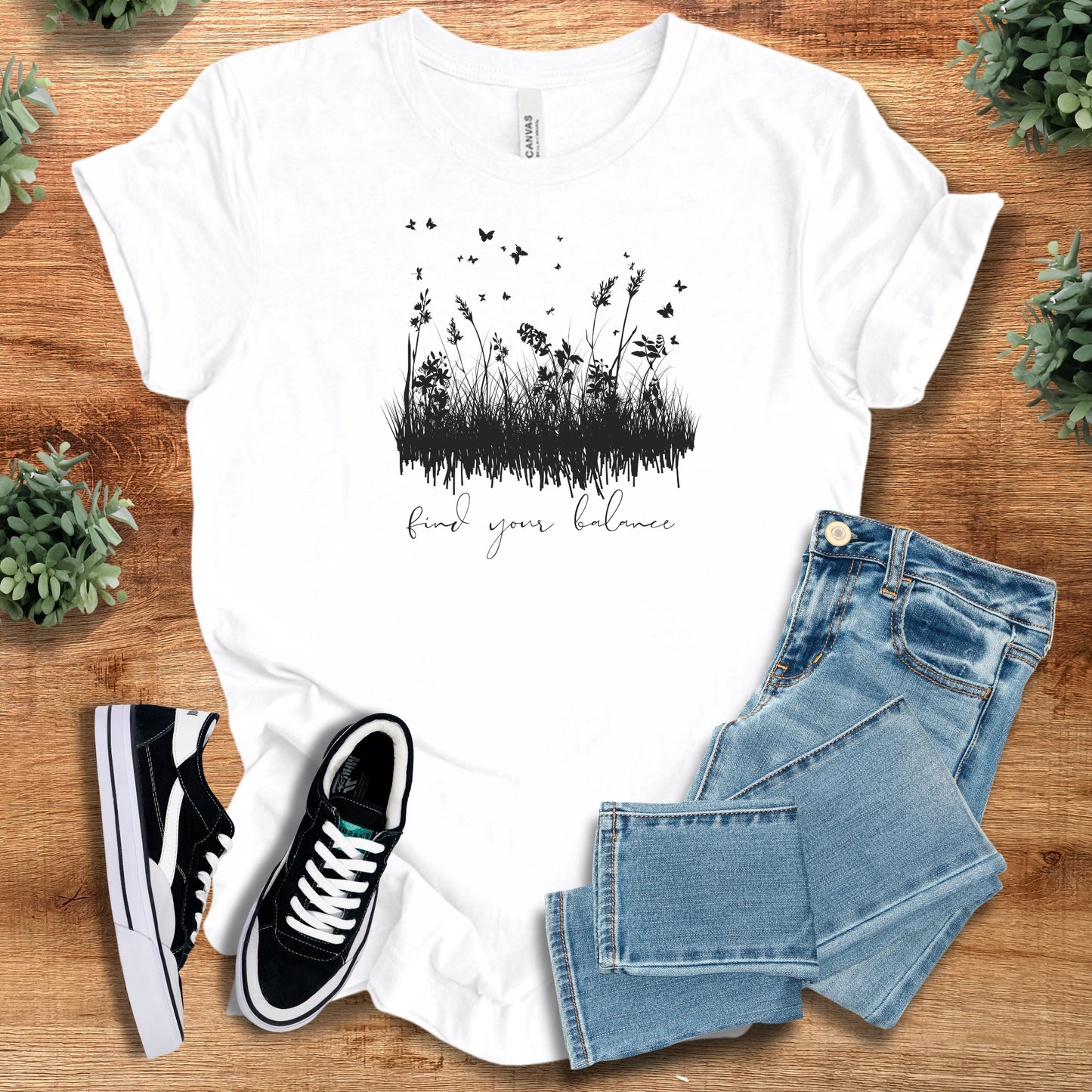 Find Your Balance T‑Shirt | Soft Bella+Canvas Tee