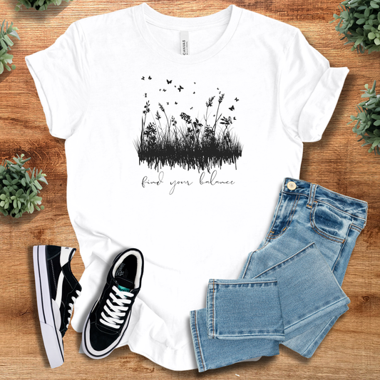 Find Your Balance T‑Shirt | Soft Bella+Canvas Tee