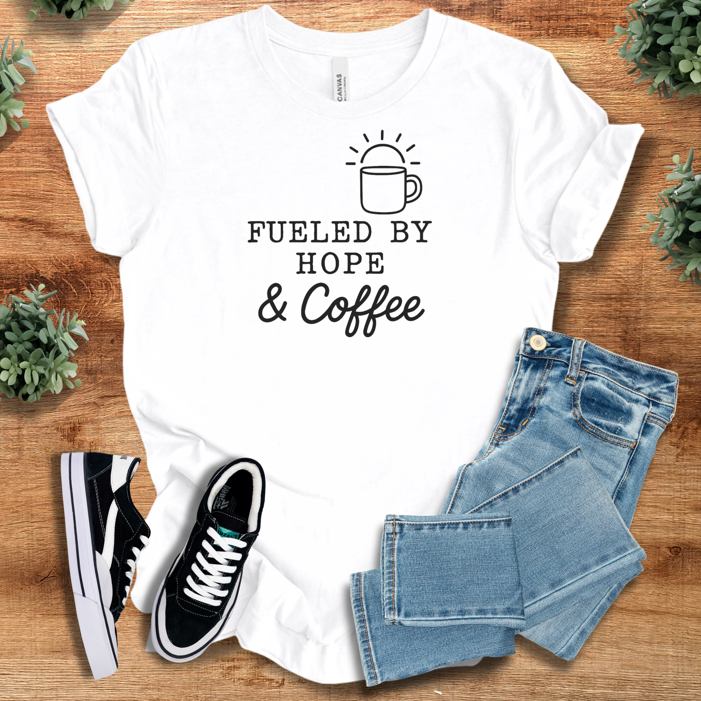 Fueled by Hope & Coffee Tee